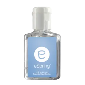 0.5 oz. Clear Sanitizer in Clear Bottle