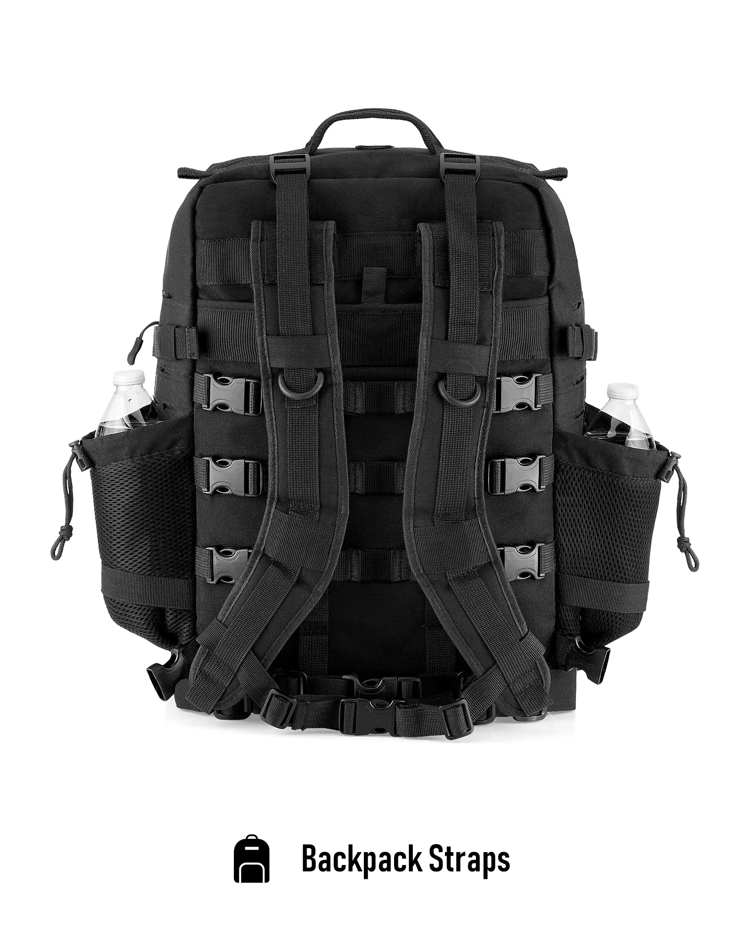 45L - Tactical XL Yamaha Motorcycle Sissy Bar Backpack