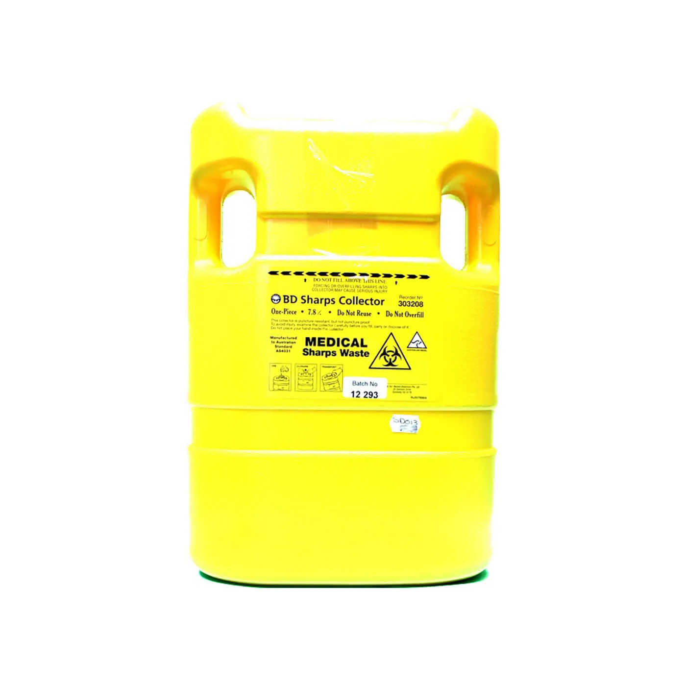 8L BD Sharps Collector Medical Bin