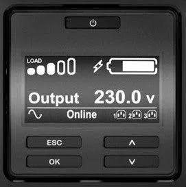 APC 3000 VA | 2700 W | 230 V | RJ-45 | USB | SmartSlot | 2U | 432x635x85 mm | 31.3 kg (SRT3000RMXLI)