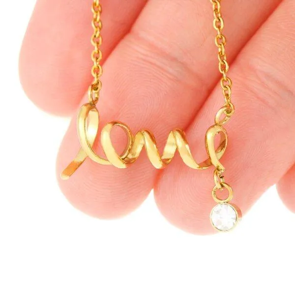 Besties Summer Beach Necklace With Personalized Message Card (9 Necklace Designs) - Name, Skin, Hair, Clothes, Drink, Background and Quote can be customized