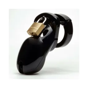 Cb-3000 Black 3in Chastity Cage W/ Complete Kit