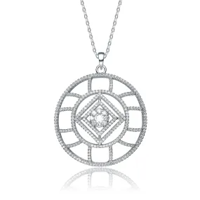 Déco Fenêtre Pendant Necklace