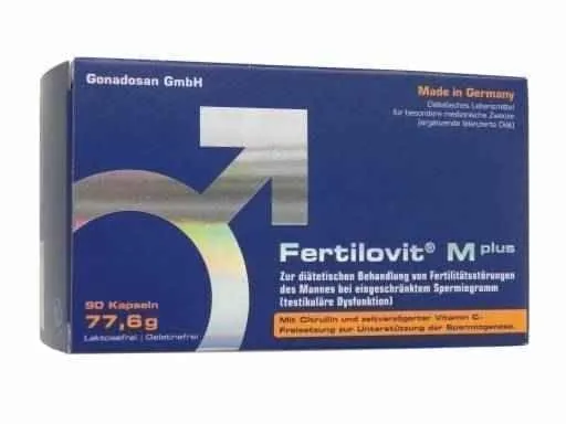 FERTILOVIT M plus capsules 90 pcs, testicular dysfunction