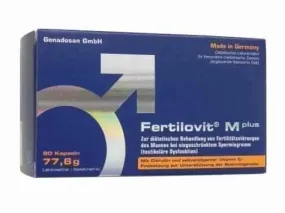 FERTILOVIT M plus capsules 90 pcs, testicular dysfunction