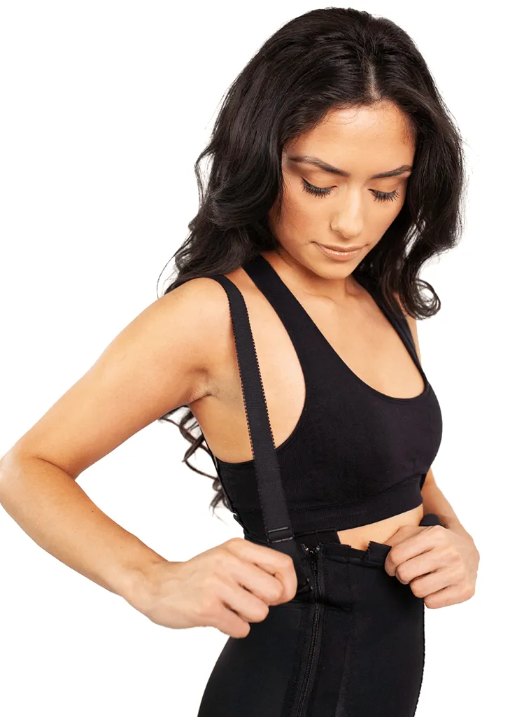 Final Sale Clearance ContourMD Mid Calf Body Garment Side Zippers open crotch - Style 35Z