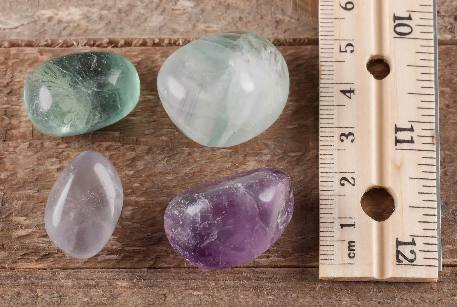 FLUORITE Tumbled Stones - Tumbled Crystals, Self Care, Healing Crystals and Stones, E0473
