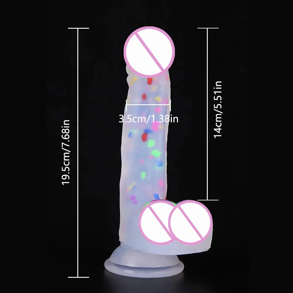jelly Medical Silicone Dildo Realistic Strapon