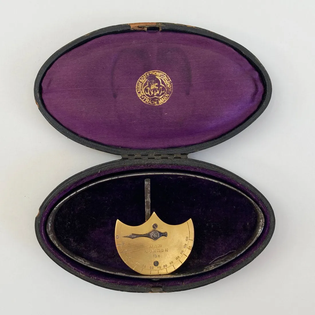 Late Victorian Cased Dynamometer by S Maw Son & Thompson London