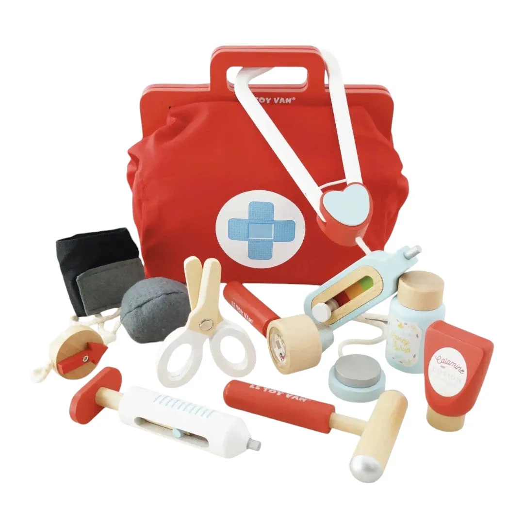 Le Toy Van Wooden Doctor's Medical Kit