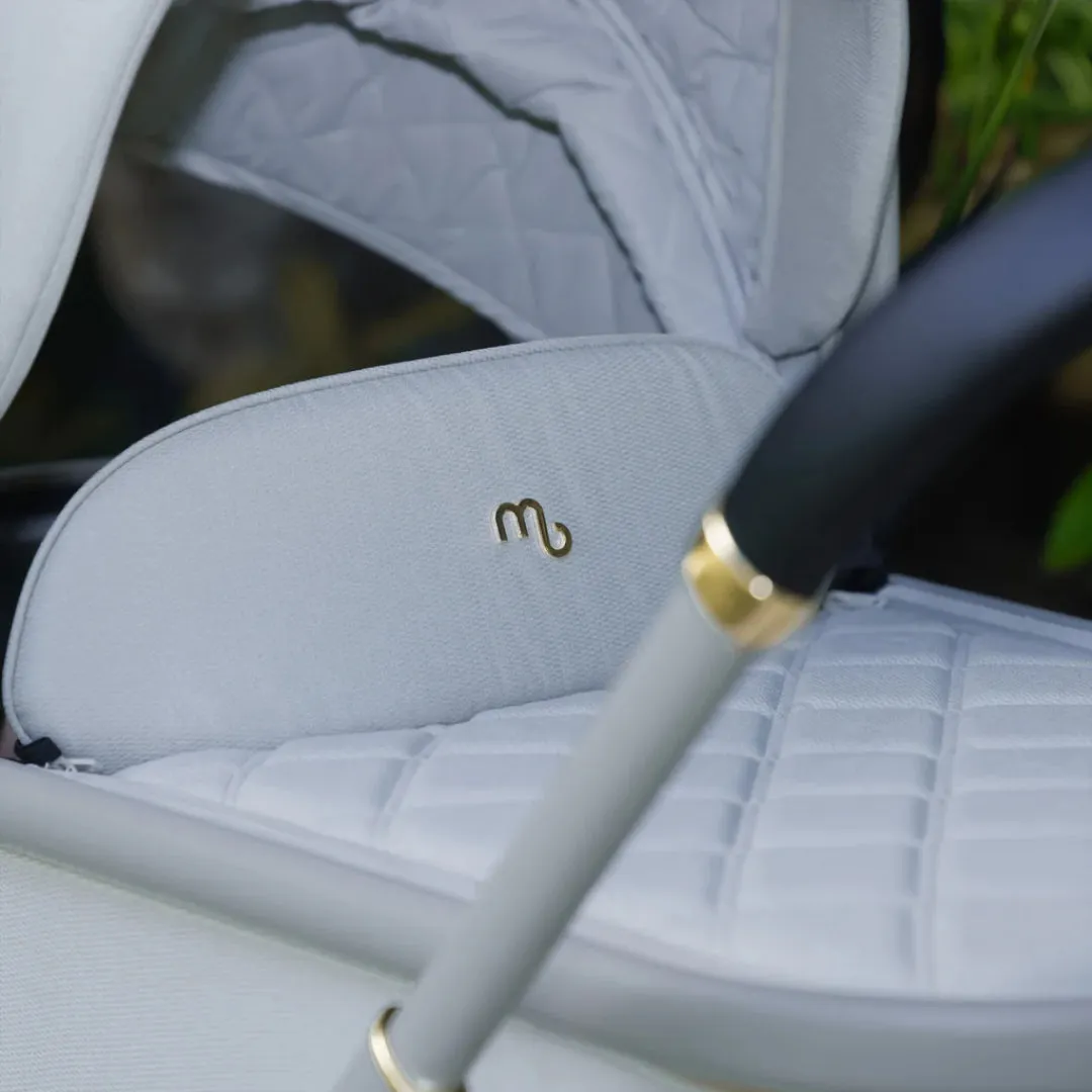 My Babiie MB450i 3-in-1 Travel System with Base - Ivory