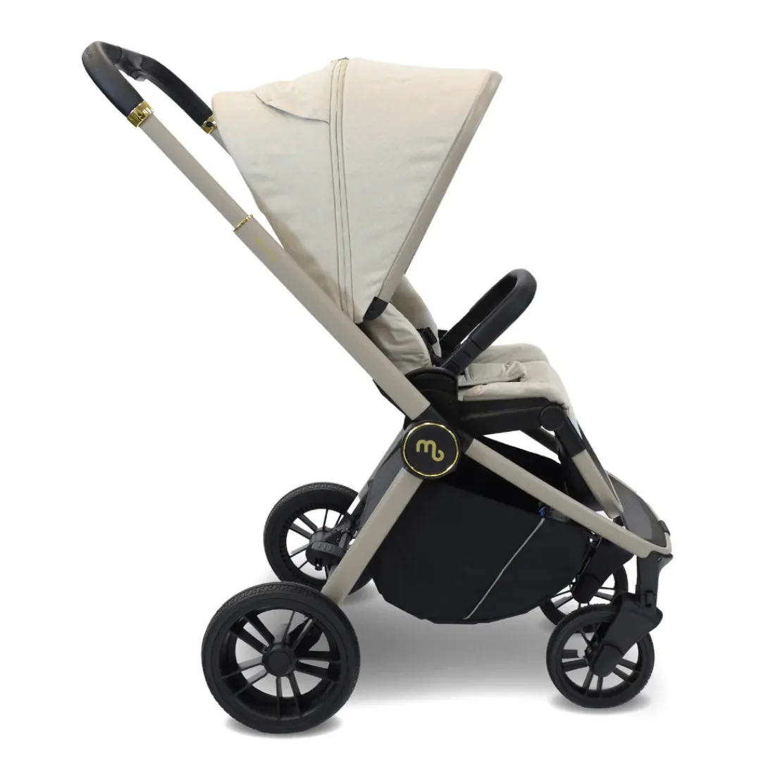 My Babiie MB450i 3-in-1 Travel System with Base - Ivory