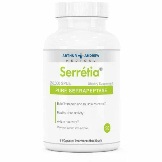 Serretia (form. Serracel) 60 caps by Arthur Andrew Medical Inc.