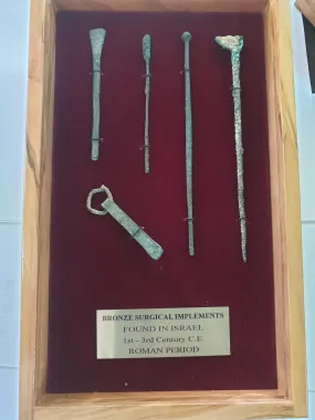 Set of Bronze Medical Instruments