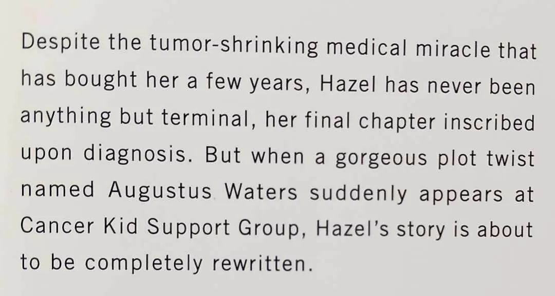 THE FAULT IN OUR STARS - John Green
