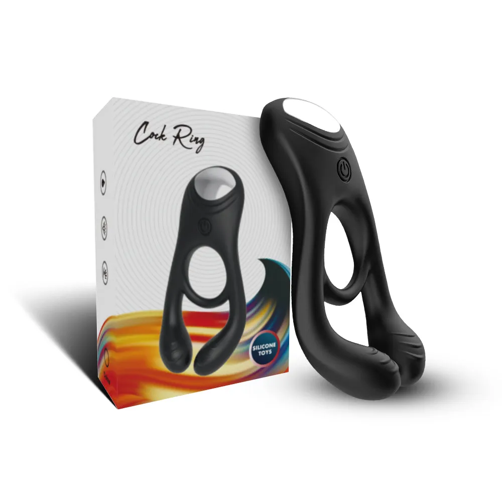 Vibrating Rabbit Cock Ring | Remote Control | Clitoral Stimulation | Couples | USB
